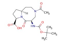eMolecules​ (5R,8R,10aS)-3-acetyl-5-(tert-butoxycarbonylamino)-6-oxo-1,2,4,5,8,9,10,10a-octahydropyrrolo[1,2-a][1,5]diazocine-8-carboxylic
