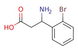 eMolecules​&nbsp;3-Amino-3-(2-bromophenyl)propanoic acid | 117391-48-7 | MFCD01871297 | 1g