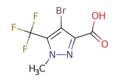 eMolecules​ 4-Bromo-1-methyl-5-(trifluoromethyl)-1H-pyrazole-3-carboxylic