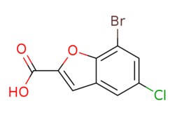 eMolecules​ 7-Bromo-5-chlorobenzofuran-2-carboxylic acid | 190775-65-6