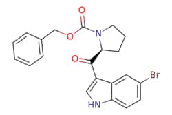 eMolecules​ (S)-benzyl 2-(5-bromo-1H-indole-3-carbonyl)pyrrolidine-1-carboxylate