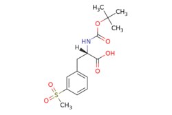 eMolecules​ (S)-2-((tert-Butoxycarbonyl)amino)-3-(3-(methylsulfonyl)phenyl)propanoic