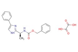 eMolecules​ Benzyl (S)-(1-(4-phenyl-1H-imidazol-2-yl)ethyl)carbamate oxalate
