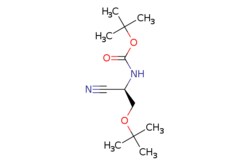 eMolecules​ tert-Butyl (R)-(2-(tert-butoxy)-1-cyanoethyl)carbamate | 1673534-99-0