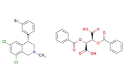 eMolecules​&nbsp;(S)-4-(3-bromophenyl)-6,8-dichloro-2-methyl-1,2,3,4-tetrahydroisoquinoline (2S,3S)-2,3-bis(benzoyloxy)succinate | 1870821-30-9 |  | 1g