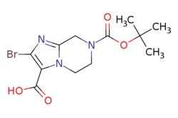 eMolecules​ 2-Bromo-7-(tert-butoxycarbonyl)-5,6,7,8-tetrahydroimidazo[1,2-a]pyrazine-3-carboxylic