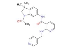 eMolecules​ N-(1-acetyl-3,3-dimethylindolin-6-yl)-2-((pyridin-4-ylmethyl)amino)nicotinamide