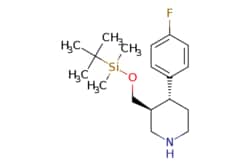 eMolecules​&nbsp;(3S,4R)-3-(((Tert-butyldimethylsilyl)oxy)methyl)-4-(4-fluorophenyl)piperidine | 2098633-23-7 |  | 1g