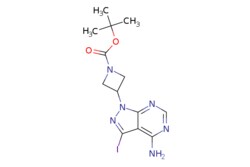 eMolecules​ tert-Butyl 3-(4-amino-3-iodo-1H-pyrazolo[3,4-d]pyrimidin-1-yl)azetane-1-carboxylate