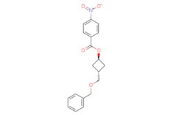eMolecules​&nbsp;172324-70-8 | trans-3-(Benzyloxymethyl)cyclobutyl4-nitrobenzoate | Synthonix - Stock341.363 | C19H19NO5 | 95.000 | [O-][N+](=O)c1ccc(cc1)C(=O)O[C@H]1C[C@H](COCc2ccccc2)C1 | 1g | 495872674
