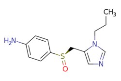 eMolecules​ 4-[(R)-(1-propyl-1H-imidazol-5-yl)methanesulfinyl]aniline |
