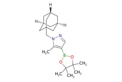 eMolecules​ 1-(Adamantan-1-ylmethyl)-5-methyl-4-(4,4,5,5-tetramethyl-1,3,2-dioxaborolan-2-yl)-1H-pyrazole