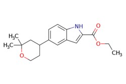 eMolecules​ Ethyl 5-(2,2-dimethyltetrahydro-2H-pyran-4-yl)-1H-indole-2-carboxylate