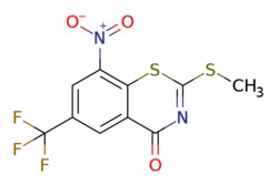 eMolecules​ 2-(Methylthio)-8-nitro-6-(trifluoromethyl)-4H-benzo[e][1,3]thiazin-4-one