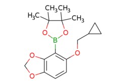 eMolecules​ 5-(Cyclopropylmethoxy)-4-(4,4,5,5-tetramethyl-1,3,2-dioxaborolan-2-yl)-1,3-benzodioxole