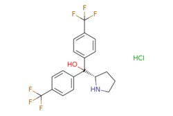 eMolecules​ (S)-Pyrrolidin-2-ylbis(4-(trifluoromethyl)phenyl)methanol hydrochloride