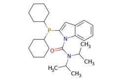 eMolecules​ 2-(Dicyclohexylphosphino)-N,N-bis(1-methylethyl)-1H-indole-1-carboxamide,