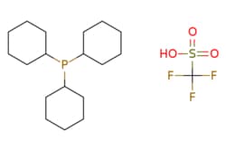 eMolecules​&nbsp;Tricyclohexylphosphonium trifluoromethanesulfonate, 99% Stabiphos | 952649-12-6 | MFCD12545947 | 1g