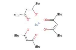 eMolecules​ Tris(2,2,6,6-tetramethyl-3,5-heptanedionato)scandium(III), 99% (99.9%-Sc) (REO) [Sc(TMHD)3] | 15492-49-6 |  | 500mg