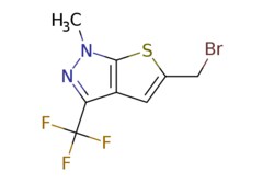 eMolecules​ 5-(Bromomethyl)-1-methyl-3-(trifluoromethyl)-1H-thieno[2,3-c]pyrazole