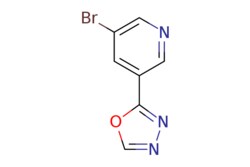 eMolecules​ 3-Bromo-5-(1,3,4-oxadiazol-2-yl)pyridine | 924869-13-6 | MFCD08444031 | 500mg