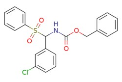 eMolecules​ Benzyl N-[(3-chlorophenyl)(phenylsulfonyl)methyl]-carbamate