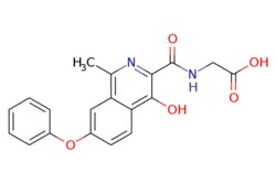 eMolecules​ 2-[(4-Hydroxy-1-methyl-7-phenoxyisoquinoline-3-carbonyl)amino]acetic