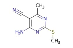 eMolecules​ 4-Amino-6-methyl-2-(methylsulfanyl)-pyrimidine-5-carbonitrile