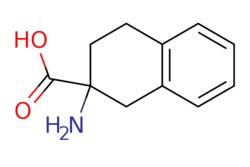 eMolecules​&nbsp;74444-77-2 | 2-AMINOTETRALIN-2-CARBOXYLIC ACID | AstaTech | MFCD00800504 | 191.230 | C11H13NO2 | 95.000 | NC1(CCc2ccccc2C1)C(O)=O | 1g | 589772675