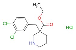 eMolecules​ ETHYL 3-(3,4-DICHLOROBENZYL)PIPERIDINE-3-CARBOXYLATE HCL |