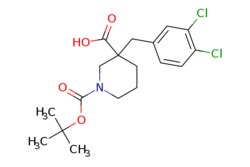 eMolecules​ 1-[(TERT-BUTYL)OXYCARBONYL]-3-(3,4-DICHLOROBENZYL)PIPERIDINE-3-CARBOXYLIC