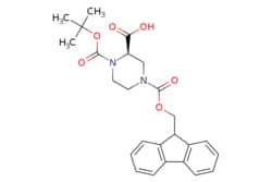 eMolecules​ (R)-1-N-BOC-4-N-FMOC-2-PIPERAZINE CARBOXYLIC ACID | 209593-18-0