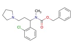 eMolecules​ 1-PYRROLIDIN-3-(2'-CHLOROPHENYL)-3-(N-CBZ-N-METHYL)AMINO-PROPANE