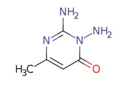eMolecules​&nbsp;35523-64-9 | 2,3-DIAMINO-6-METHYLPYRIMIDIN-4(3H)-ONE | AstaTech | MFCD00474034 | 140.146 | C5H8N4O | 95.000 | Cc1cc(=O)n(N)c(N)n1 | 1g | 268497793