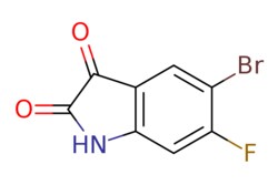 eMolecules​ 5-BROMO-6-FLUORO-1H-INDOLE-2,3-DIONE | 118897-99-7 | MFCD06409070