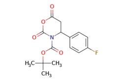 eMolecules​&nbsp;886362-60-3 | N-BOC-BETA-ALANINE-BETA-4'-FLUOROPHENYL-N-CARBOXYANHYDRIDE | AstaTech | MFCD03839895 | 309.293 | C15H16FNO5 | 97.000 | CC(C)(C)OC(=O)N1C(CC(=O)OC1=O)c1ccc(F)cc1 | 1g | 112524809