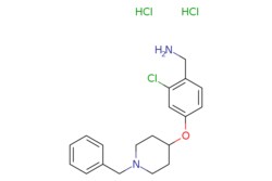 eMolecules​ (4-(1-BENZYLPIPERIDIN-4-YLOXY)-2-CHLOROPHENYL)METHANAMINE 2HCL
