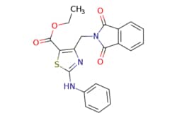 eMolecules​ ETHYL 4-((1,3-DIOXOISOINDOLIN-2-YL)METHYL)-2-(PHENYLAMINO)THIAZOLE-5-CARBOXYLATE