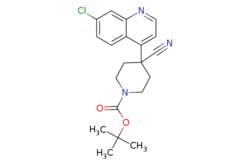 eMolecules​ TERT-BUTYL 4-(7-CHLOROQUINOLIN-4-YL)-4-CYANOPIPERIDINE-1-CARBOXYLATE