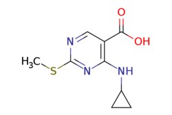 eMolecules​ 4-(CYCLOPROPYLAMINO)-2-(METHYLTHIO)PYRIMIDINE-5-CARBOXYLIC