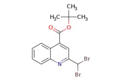 eMolecules​ TERT-BUTYL 2-(DIBROMOMETHYL)QUINOLINE-4-CARBOXYLATE | 1015856-43-5