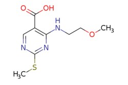 eMolecules​ 4-(2-METHOXYETHYLAMINO)-2-(METHYLTHIO)PYRIMIDINE-5-CARBOXYLIC