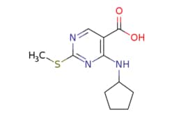 eMolecules​ 4-(CYCLOPENTYLAMINO)-2-(METHYLTHIO)PYRIMIDINE-5-CARBOXYLIC