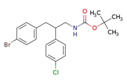 eMolecules​ TERT-BUTYL 3-(4-BROMOPHENYL)-2-(4-CHLOROPHENYL)PROPYLCARBAMATE