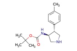 eMolecules​ TRANS (+/-) (4-(4-METHYLPHENYL)PYRROLIDIN-3-YL)CARBAMIC ACID
