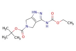 eMolecules​ 3-ETHOXYCARBONYLAMINO-5-BOC-4,6-DIHYDRO-PYRROLO[3,4-C]PYRAZOLE