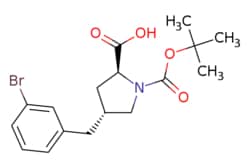 eMolecules​ (2S,4R)-4-(3-BROMOBENZYL)-1-(TERT-BUTOXYCARBONYL)PYRROLIDINE-2-CARBOXYLIC
