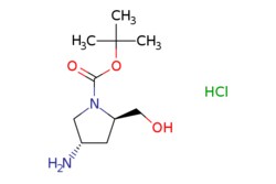 eMolecules​&nbsp;(2R,4S)-1-BOC-2-HYDROXYMETHYL-4-AMINO PYRROLIDINE HCL | 1279039-34-7 |  | 1g