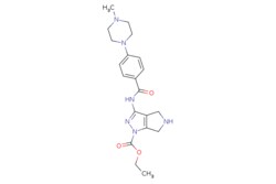 eMolecules​ 1-ETHYLOXYCARBONYL-3-[4-(4-METHYL-PIPERAZIN-1-YL)-BENZOYLAMINO]-5,6-DIHYDRO-PYRROLO[3,4-C]PYRAZOLE