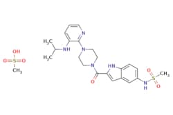 eMolecules​ N-(2-(4-(3-(ISOPROPYLAMINO)PYRIDIN-2-YL)PIPERAZINE-1-CARBONYL)-1H-INDOL-5-YL)METHANESULFONAMIDE